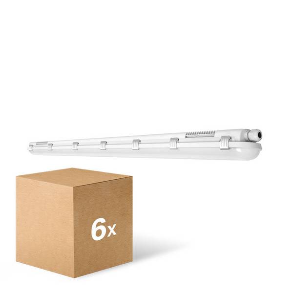 Mehrfachpackung 6x Ledvance LED Feuchtraumleuchte Feuchtigkeitsdicht 46W 6400lm - 840 Kaltweiß |