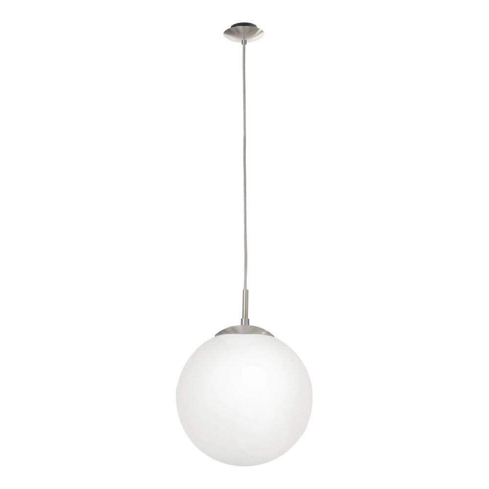 Preisbild für Eglo Pendelleuchte Rondo Stahl Satin-Nickel | Geeignet für E27