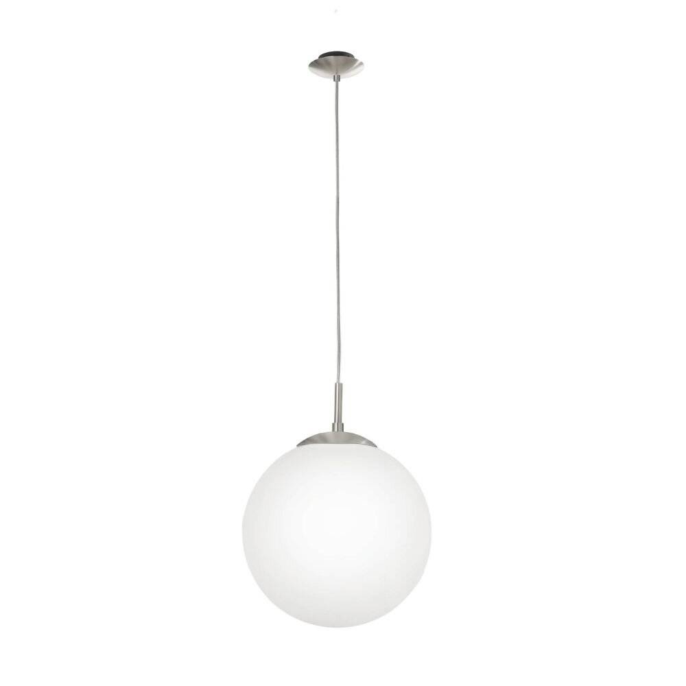 Preisbild für Eglo Pendelleuchte Rondo Stahl Satin-Nickel | Geeignet für E27