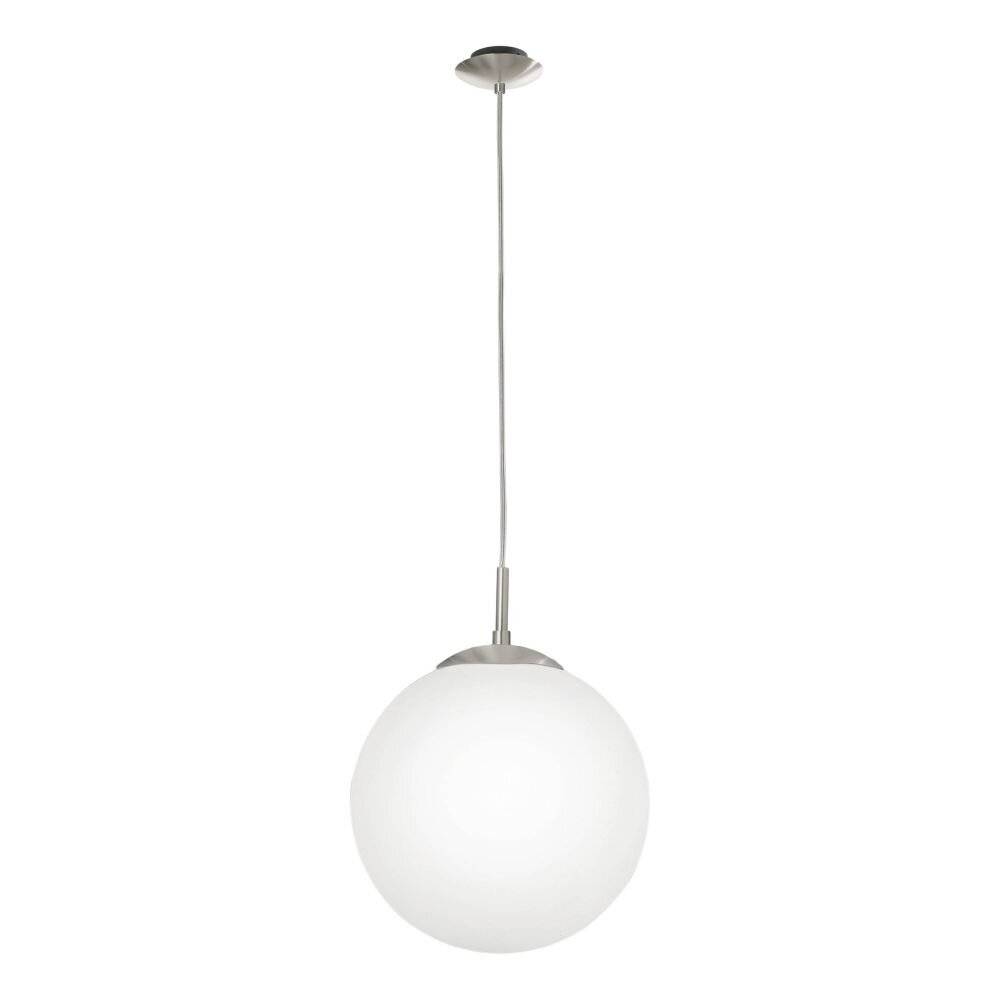 Symbolbild für Eglo Pendelleuchte Rondo Stahl Satin-Nickel | Geeignet für E27