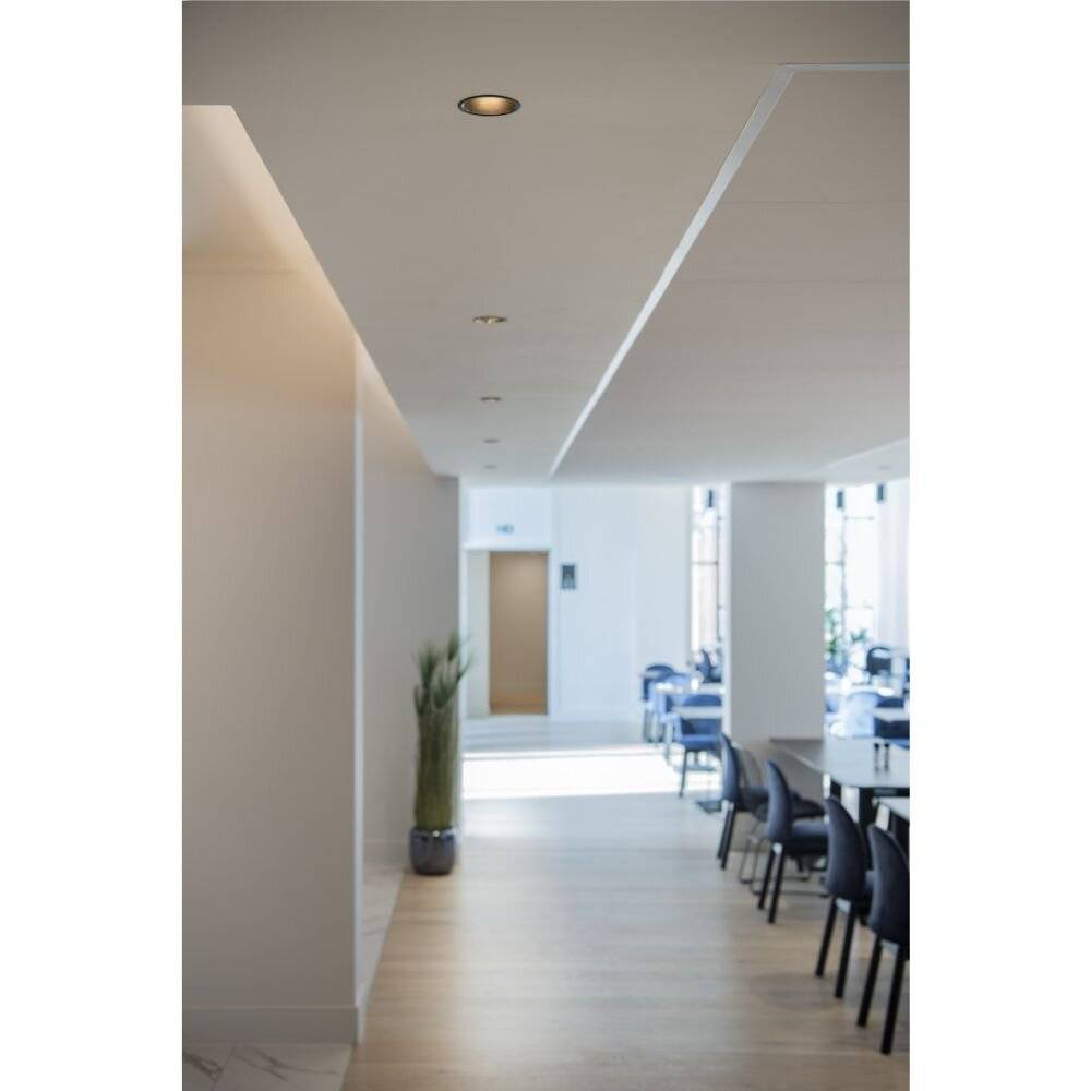 Symbolbild für SLV 113140 Horn-T Einbauleuchte LED GU10 50 W Schwarz (matt)
