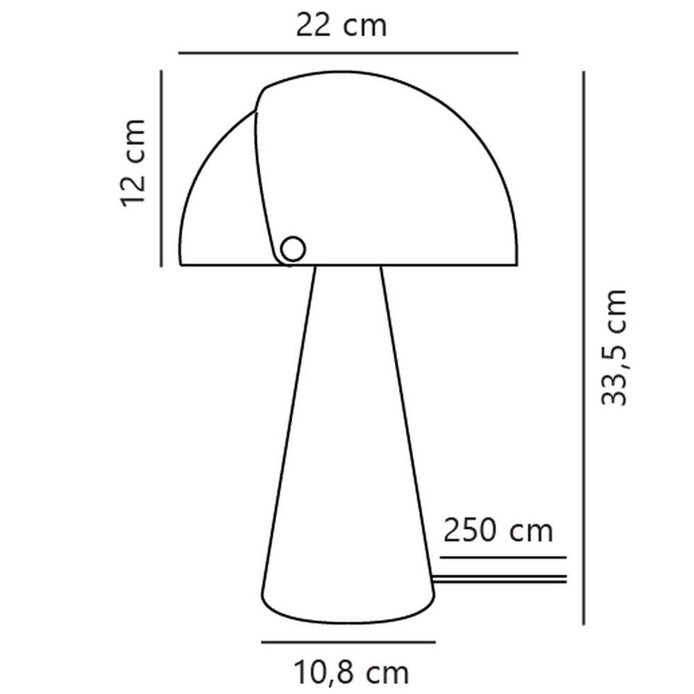 Symbolbild für Designer Tischleuchte Align in Chrom E27 by Maria Berntsen