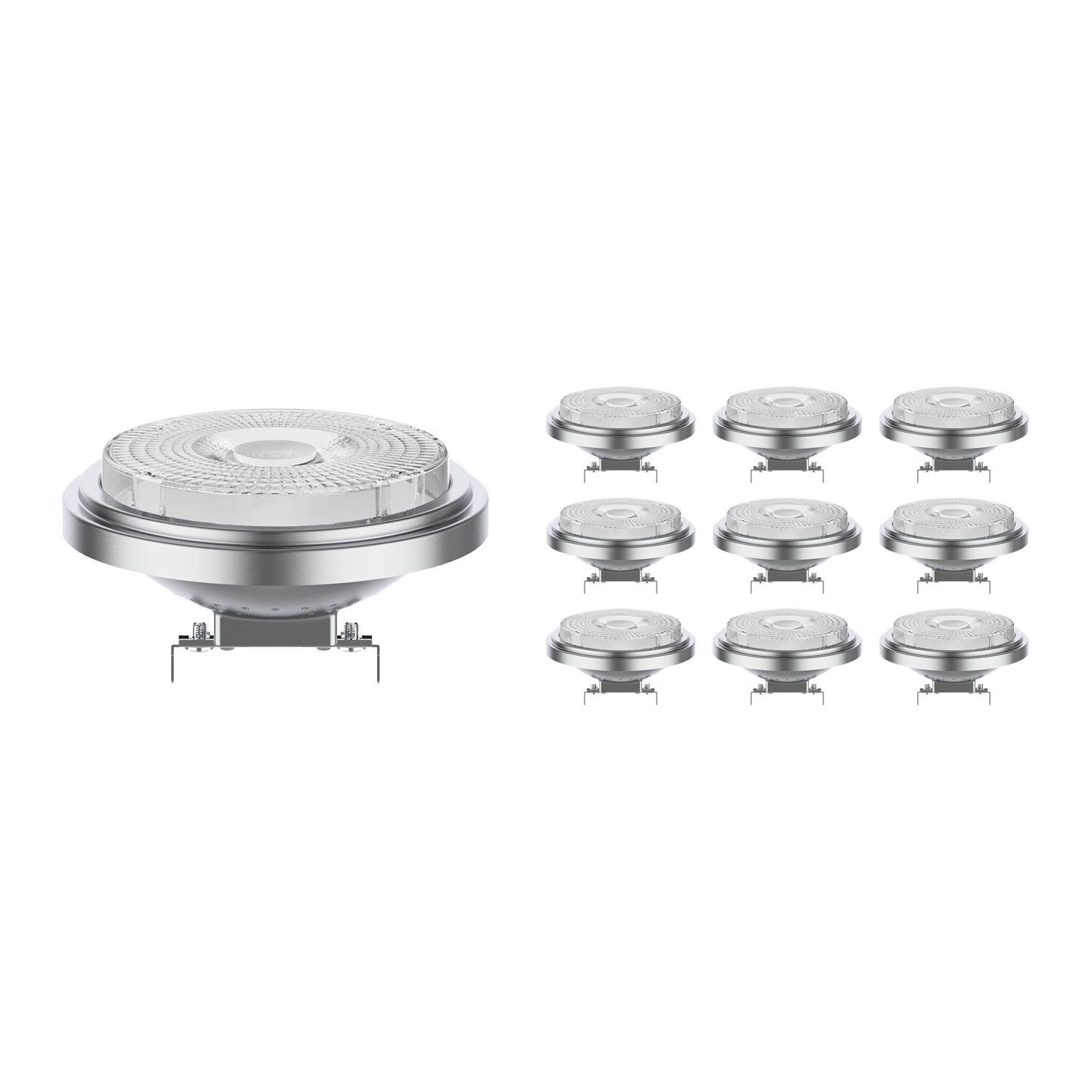 Mehrfachpackung 10x Noxion LED-Spot G53 AR111 7.4W 450lm 40D - 927 Extra Warmweiß | Höchste Farbw-0