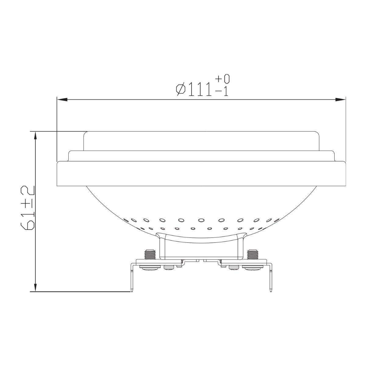 Symbolbild für Noxion LED Spot Led-Spot G53 AR111 7.2W 450lm 40D - 918-927 Dim To Warm | Höchste Farbwiedergabe