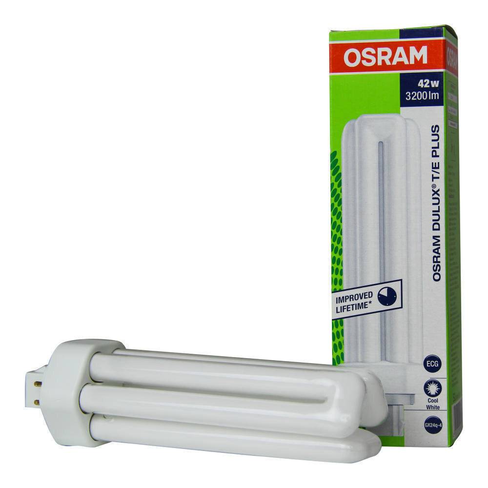 Preisbild für Mehrfachpackung 10x Osram Dulux T/E Plus 42W 840 | Kaltweiß - 4-Pins