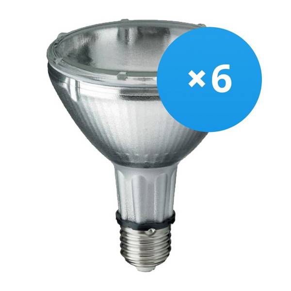 Mehrfachpackung 6x Philips MASTERColour E27 CDM-R Elite PAR30L 70W 40D - 930 Warmweiß | Höchste F