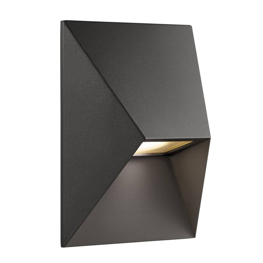 Preisbild für Mehrfachpackung 6x Nordlux Pontio Wandleuchte Aluminium Schwarz | IP54 - Geeignet Für 1x GU10