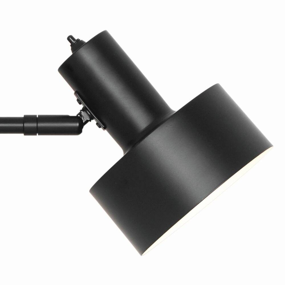 Symbolbild für Nordlux Matis Wandleuchte Metall Schwarz | Geeignet für E27
