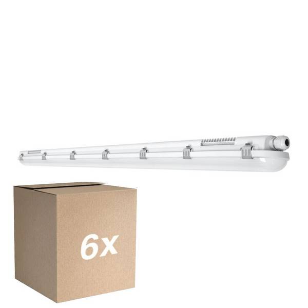 Mehrfachpackung 6x Ledvance LED Feuchtraumleuchte Feuchtigkeitsdicht Value 25W 3000lm - 840 Kaltw