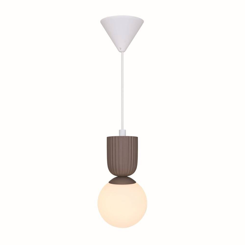 Nordlux Sadie Pendelleuchte Composite Braun | Geeignet für 1x E14-0