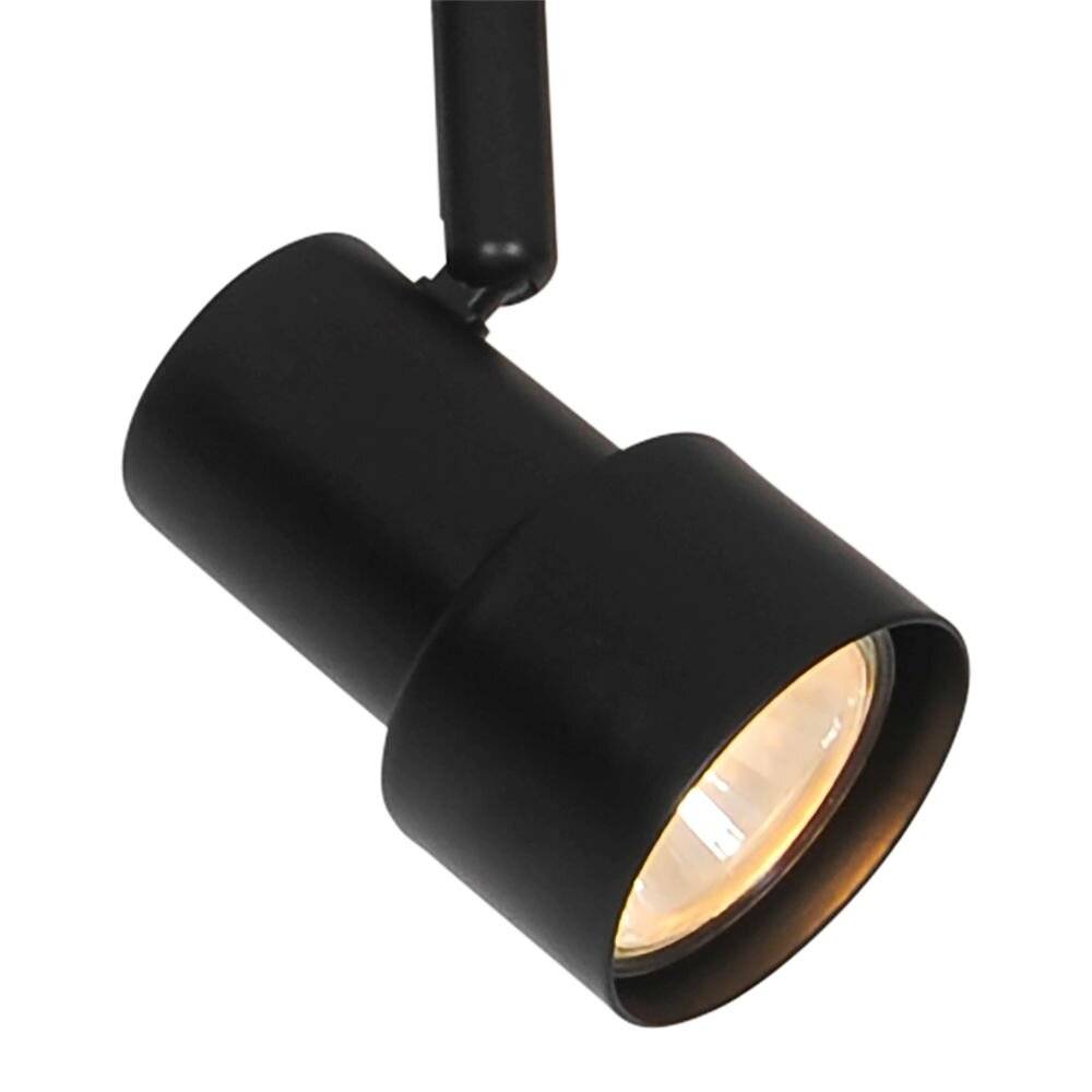 Symbolbild für Deckenleuchte Boston in Schwarz GU10 4-flammig