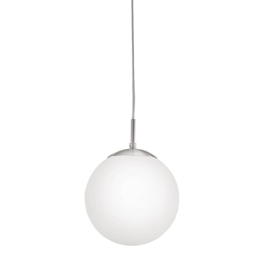 Eglo Pendelleuchte Rondo Stahl Satin-Nickel | Geeignet für E27-0