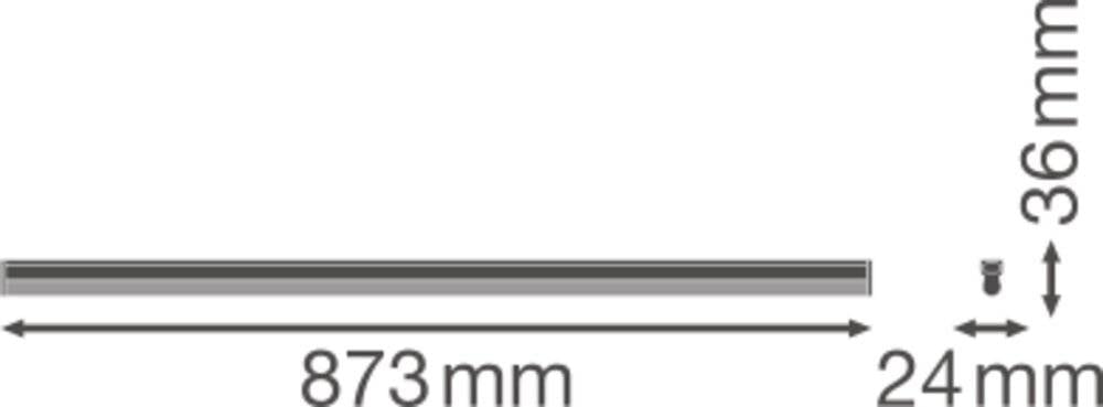 Symbolbild für LEDVANCE LINEAR COMPACT HIGH OUTPUT LED-Lichtleiste LED LED fest eingebaut 15 W Warmweiß Weiß