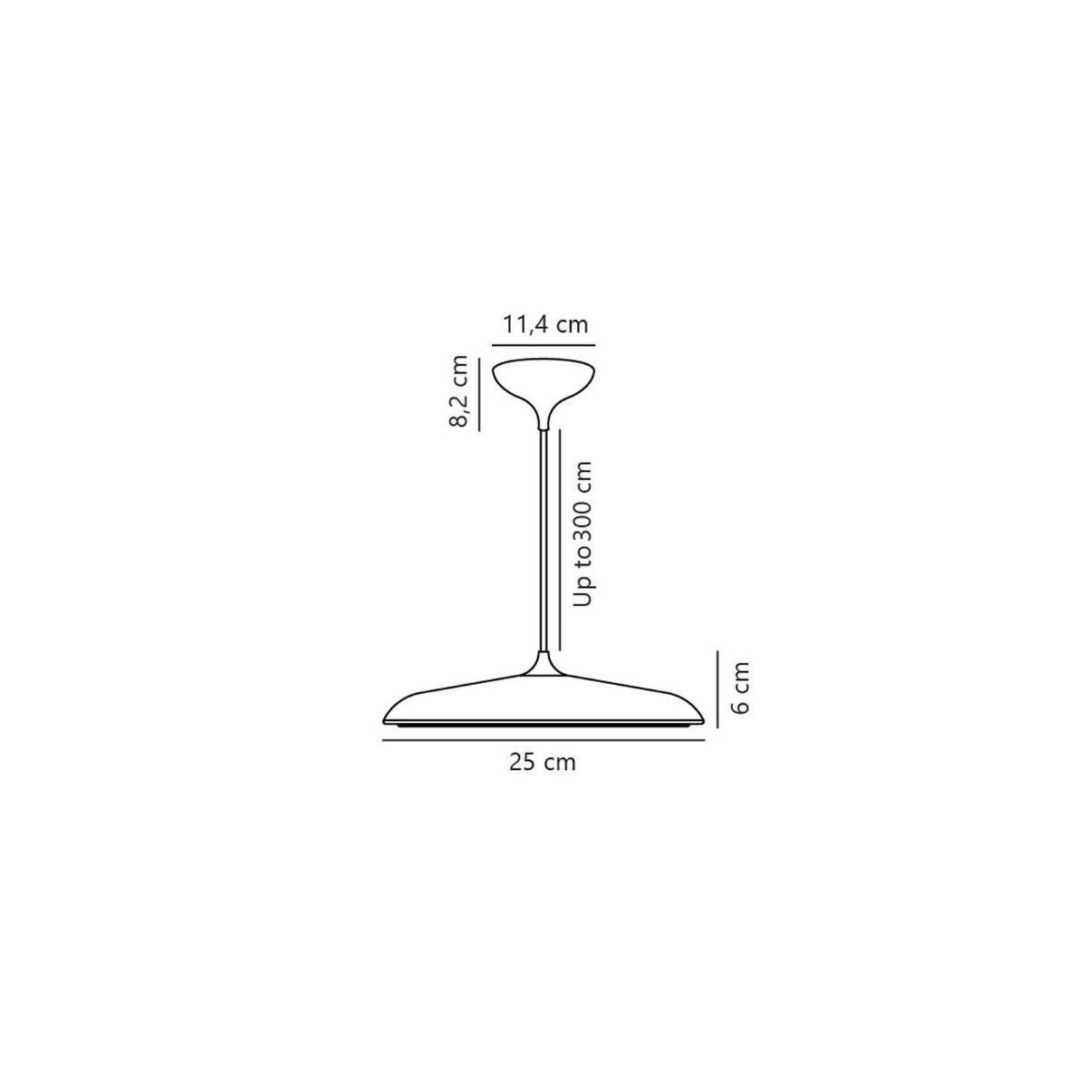 Symbolbild für DFTP by Nordlux LED Pendelleuchte Artist 25 Metall Schwarz 14W 1000lm - 827 Extra Warmweiß