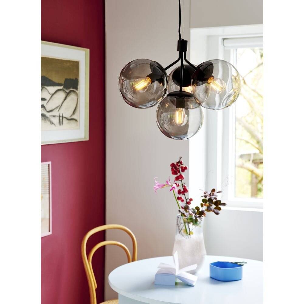 Preisbild für Nordlux Ivona 4-Spot 2112153003 Pendelleuchte E27 Schwarz
