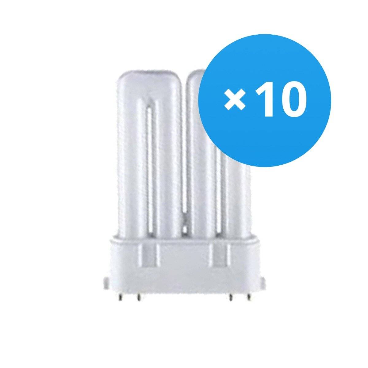 Mehrfachpackung 10x Osram Dulux F 24W 830 | Warmweiß - 4-Pins-0