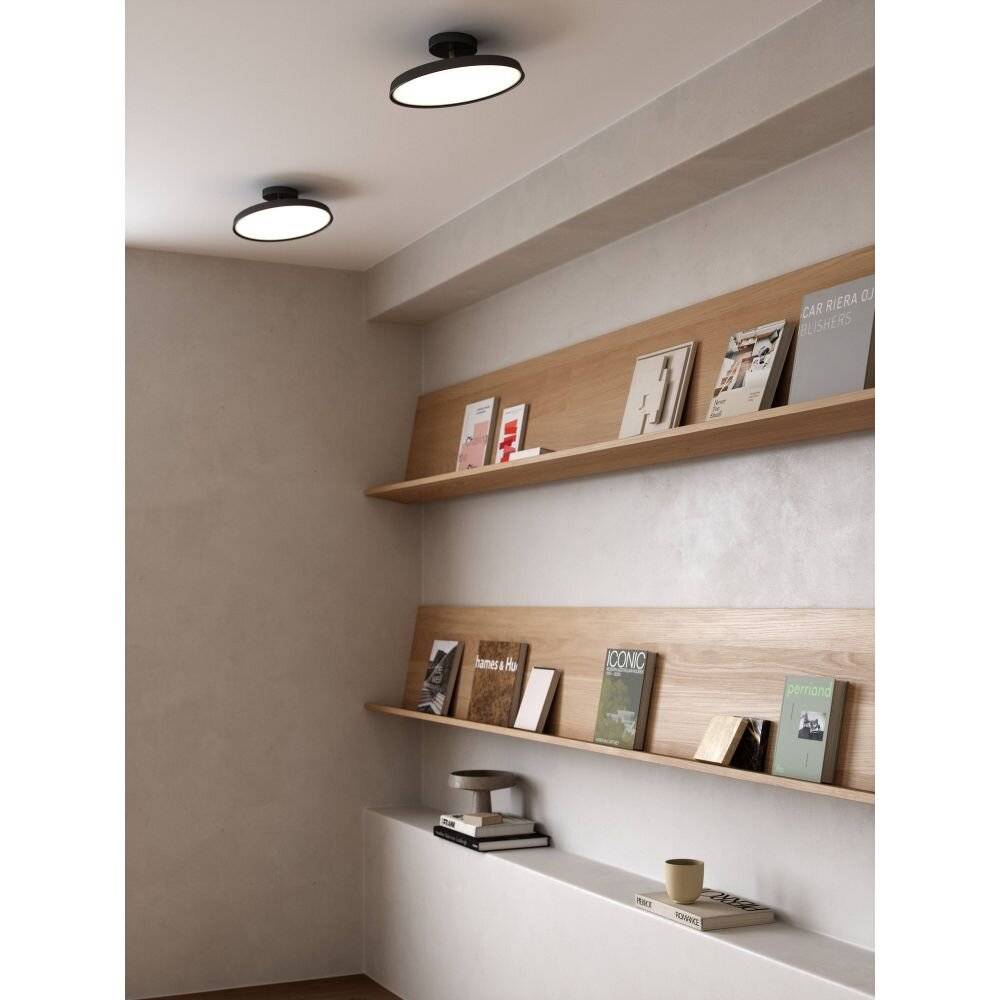 Symbolbild für LED Deckenleuchte Kaito 2 Pro 30 in Schwarz 15W 1500lm