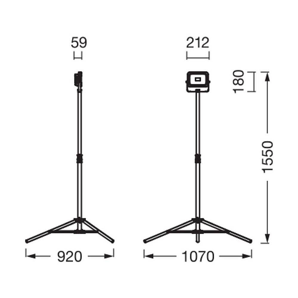 Preisbild für Ledvance Akku-Arbeitsleuchte LED W #4099854282775