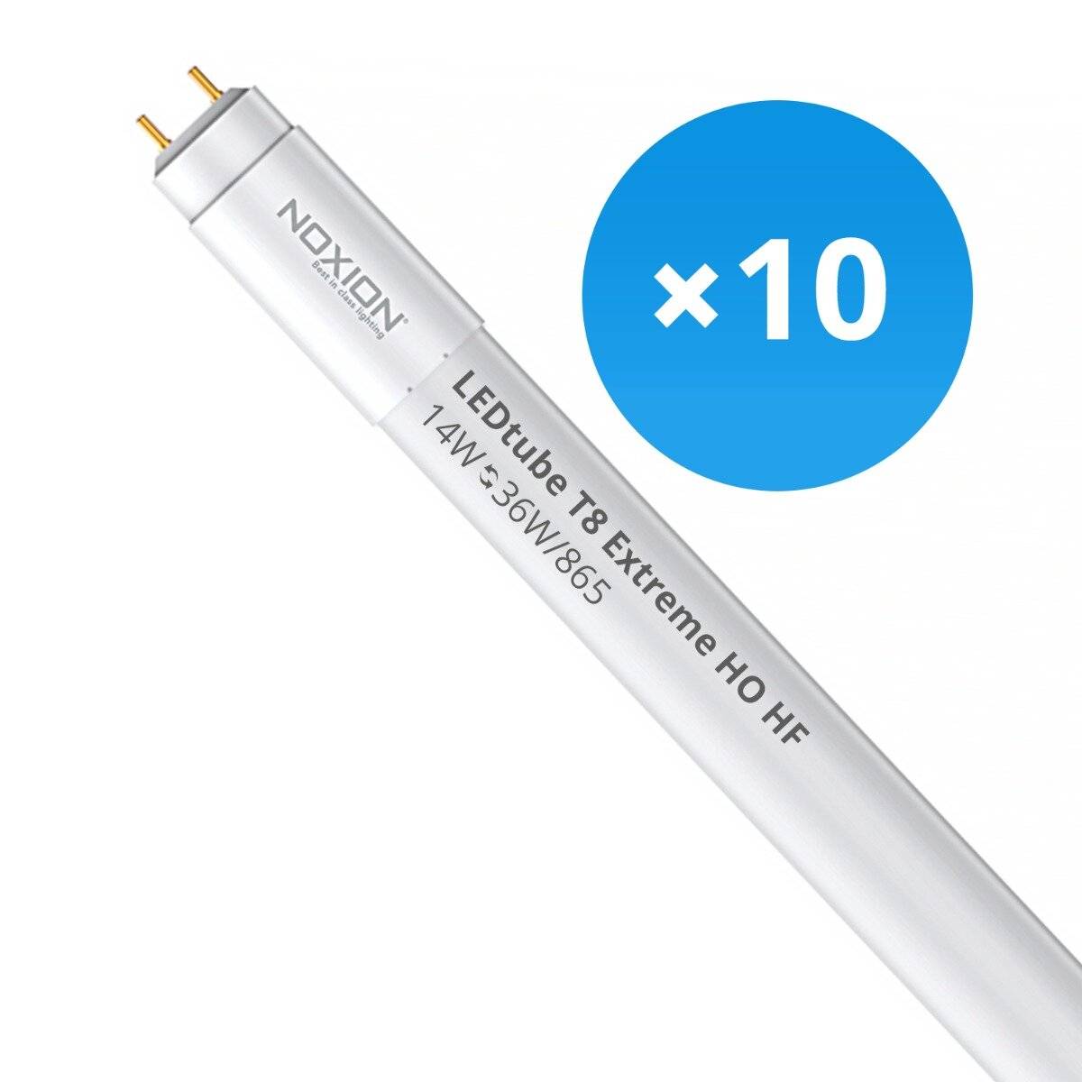Mehrfachpackung 10x Noxion LED Röhre T8 Avant Extreme (HF) High Output 14W 2100lm - 865 Tageslich-0
