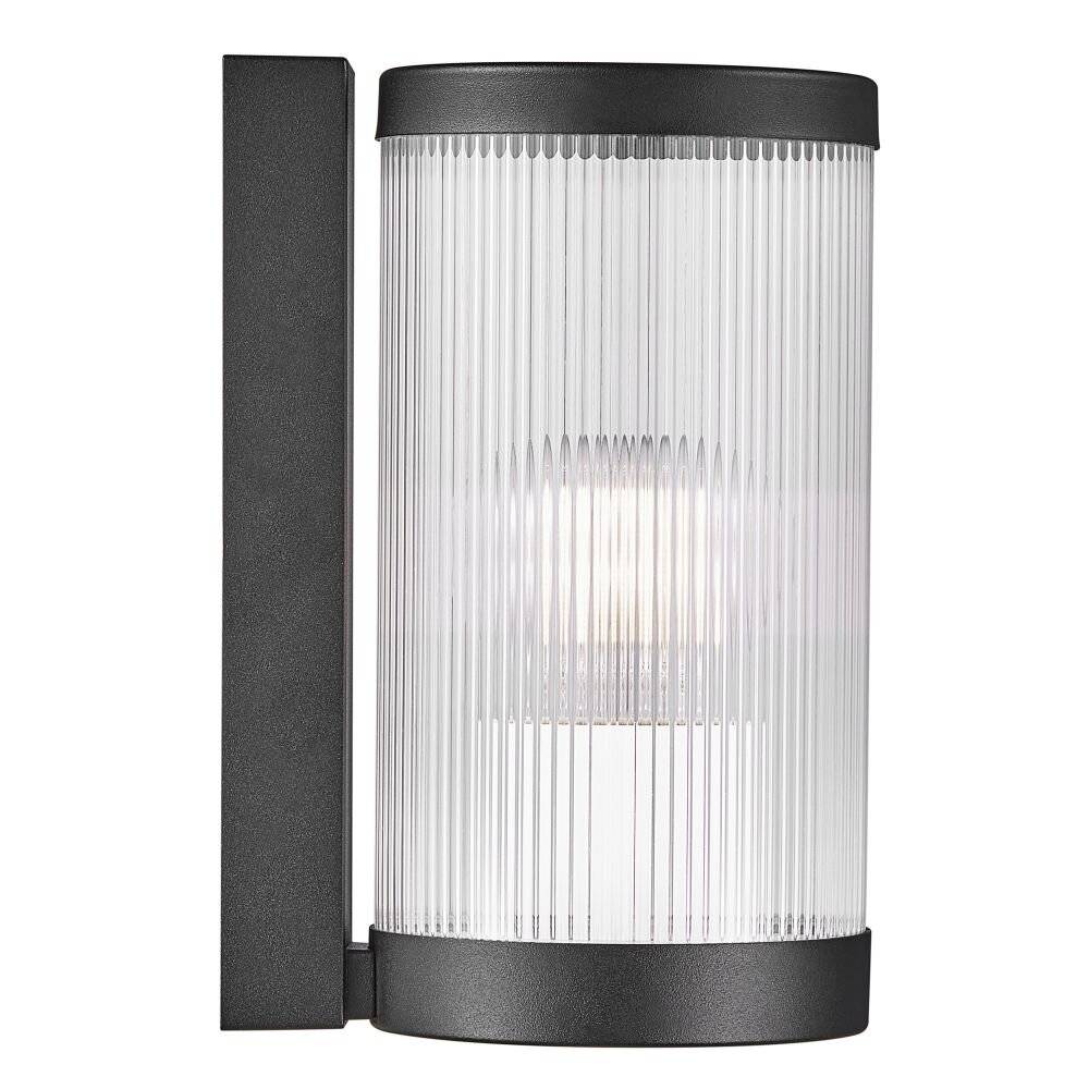 Symbolbild für Mehrfachpackung 6x Nordlux Coupar Wandleuchte Aluminium Schwarz | IP54 - Geeignet für E27