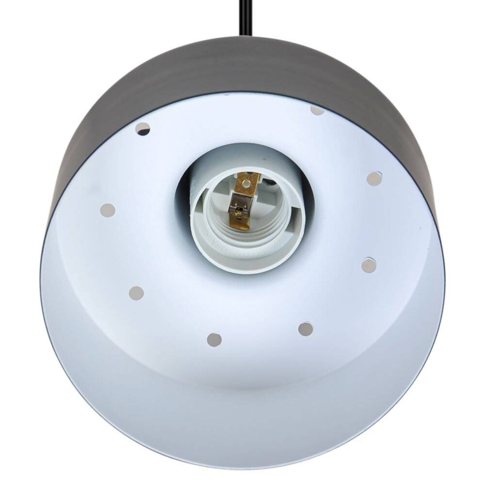 Preisbild für Nordlux Matis Pendelleuchte Metall Schwarz | 125mm - Geeignet für E27