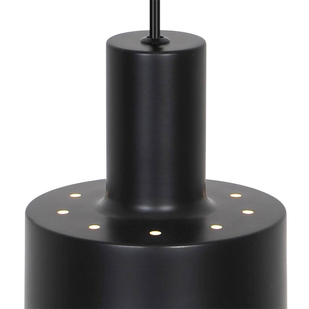 Symbolbild für Nordlux Matis Pendelleuchte Metall Schwarz | 125mm - Geeignet für E27