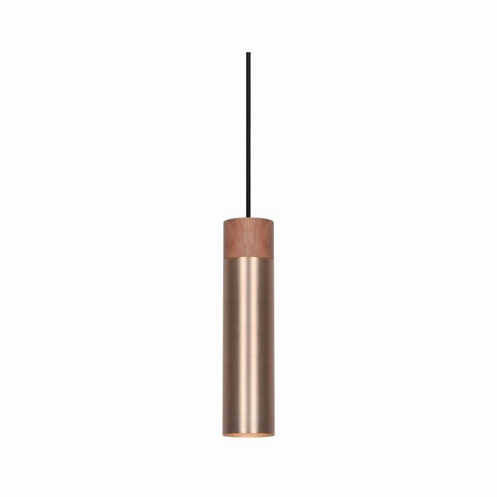 Nordlux Tilo Pendelleuchte Metall und Holz Kupfer | 60mm - Geeignet für GU10-5