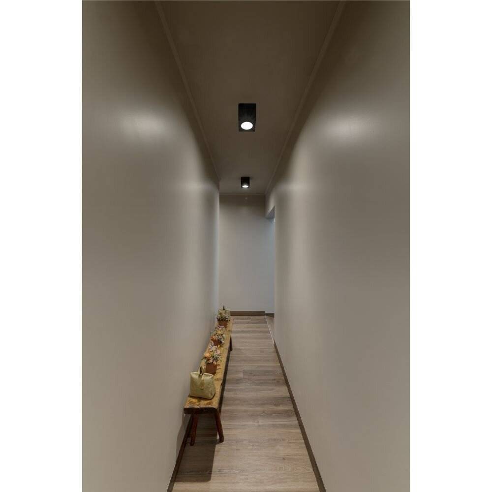 Symbolbild für SLV 113940 LED-Deckenleuchte COB LED 8.1 W Schwarz (matt)