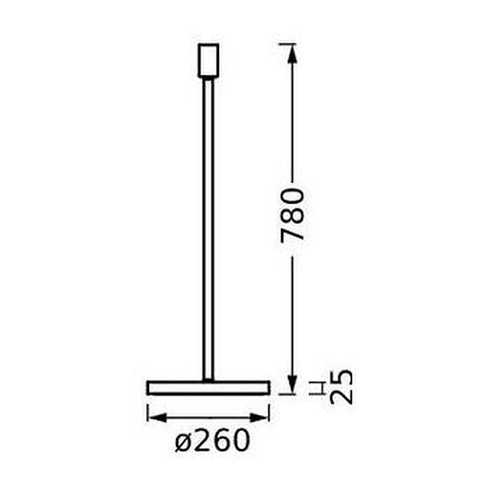 Preisbild für Ledvance Stehleuchte 1x E27 Decor #4058075833975