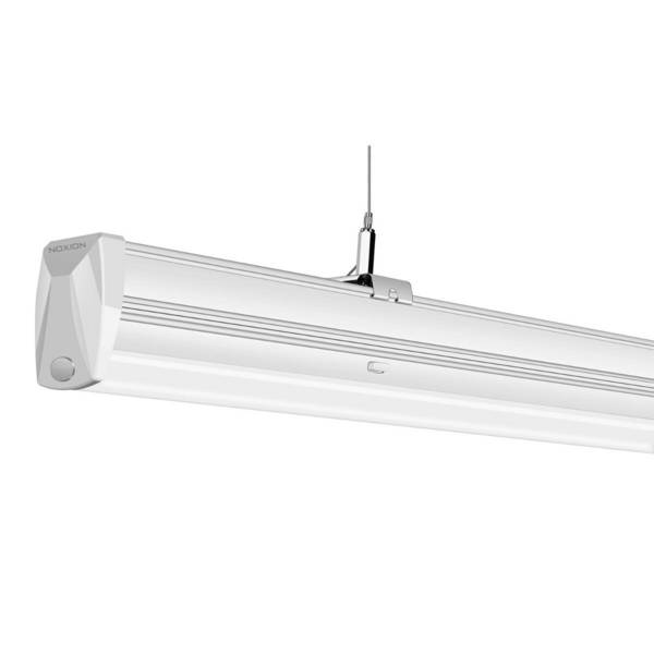 Noxion LED NX-Line Stahl/PC (Polycarbonate)) Weiß 50W 8000lm 90D - 840 Kaltweiß | 1500mm - 8-Pole