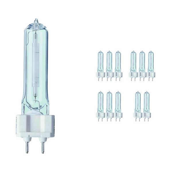 Mehrfachpackung 12x Philips MASTER GX12-1 SDW-TG 100W - 825 Extra Warmweiß
