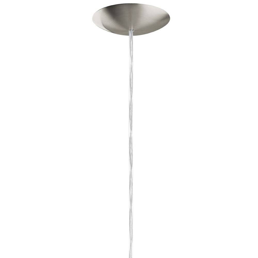 Preisbild für Eglo Pendelleuchte Brenda Stahl Satin-Nickel | Geeignet für E27