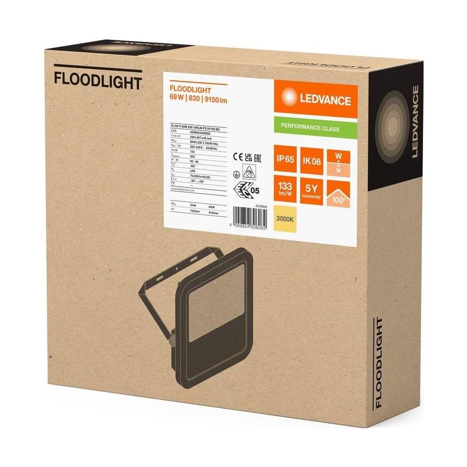 Preisbild für Ledvance LED-Fluter FL100P69W10KLM830..b