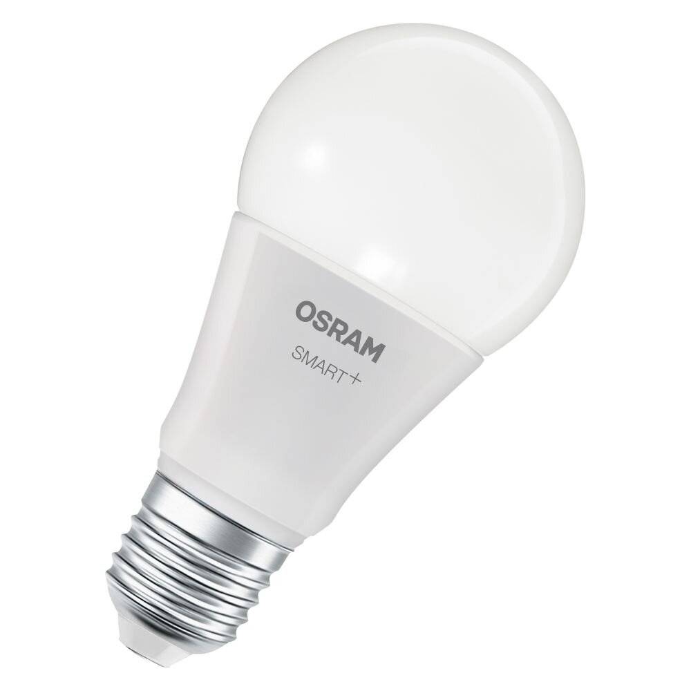 Osram Smart+ Classic LED E27 Birne Matt 9W 806lm - 827-865 Abstimmbares Weiß | Zigbee Dimmbar - E-0