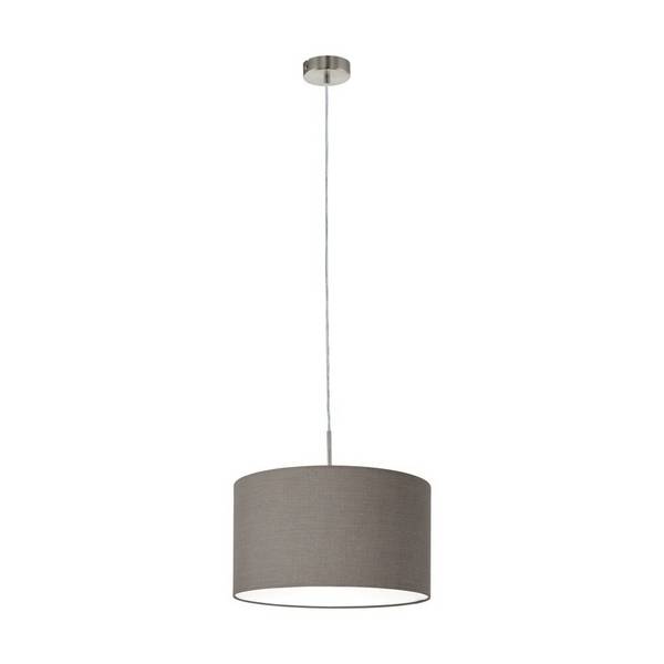 Eglo Pendelleuchte Pasteri Stahl Satin-Nickel | IP20 - Geeignet für 1x E27