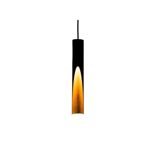 Eglo Pendelleuchte Barbotto Stahl Schwarz, Gold 4.5W 345lm - 830 Warmweiß | Geeignet für GU10