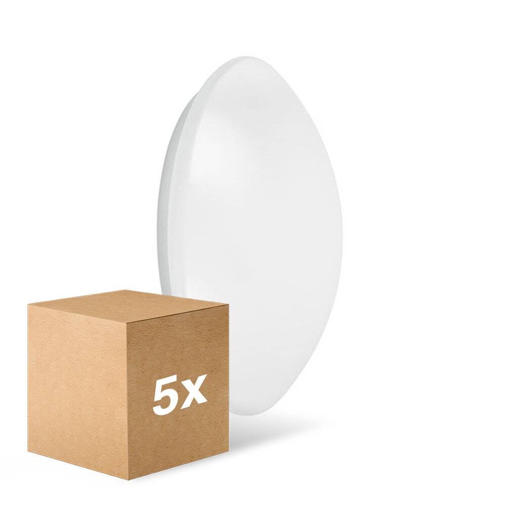 Mehrfachpackung 5x Ledvance Surface Rund 350 18W 830 1440lm Weiß IP44 | Warmweiß-0