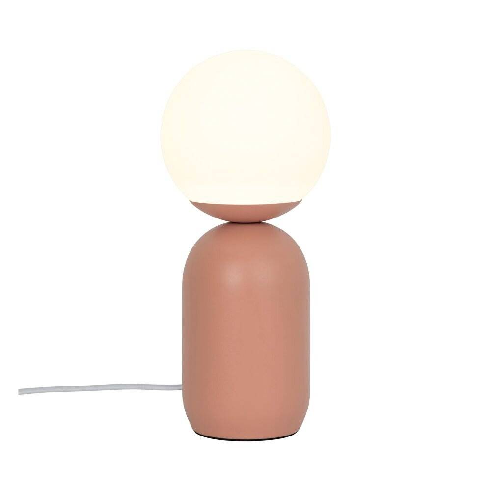 Symbolbild für Nordlux Notti Tischlampe Metall und Glas Braun | Geeignet für E14