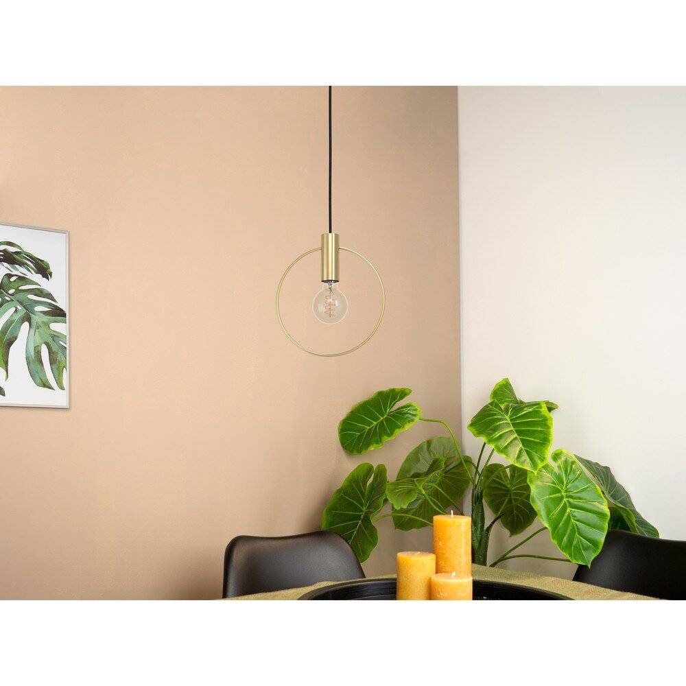 Symbolbild für Eglo Pendelleuchte Manizales Stahl Gold | IP20 - Geeignet für 1x E27