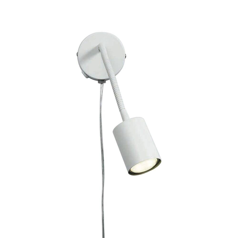 Symbolbild für Nordlux Explore Flex Wandleuchte Metall und Ceramic Weiß | Geeignet für GU10