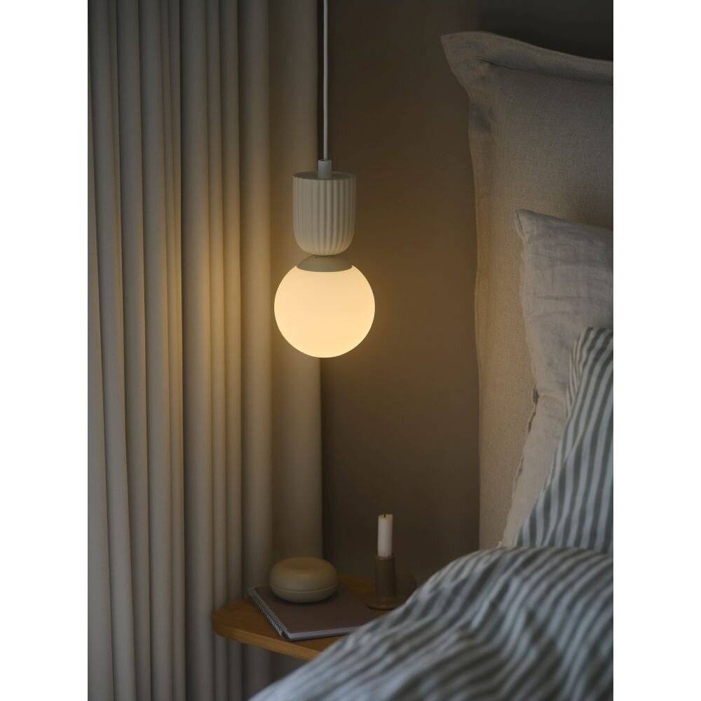 Symbolbild für Nordlux Sadie Pendelleuchte Composite Beige | Geeignet für 1x E14
