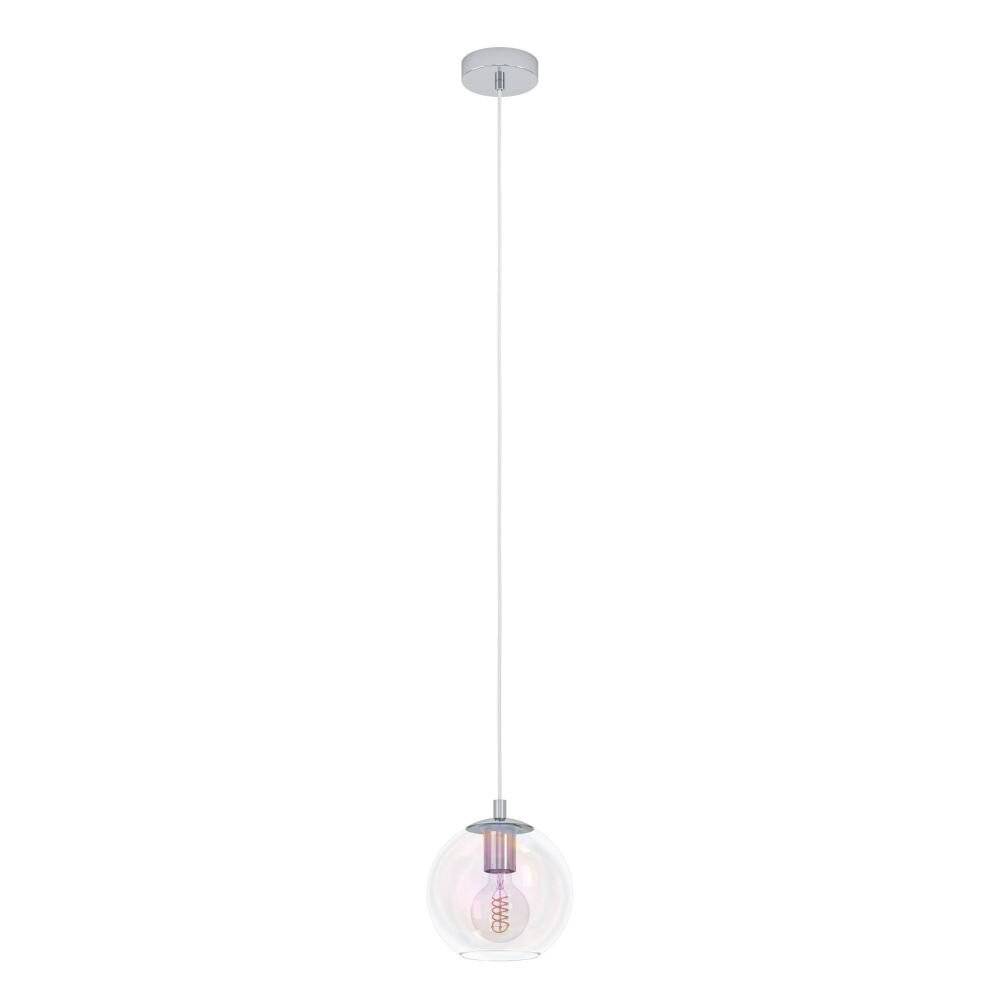 Eglo Pendelleuchte Ariscani 2 Stahl Chrom | Geeignet für E27-0