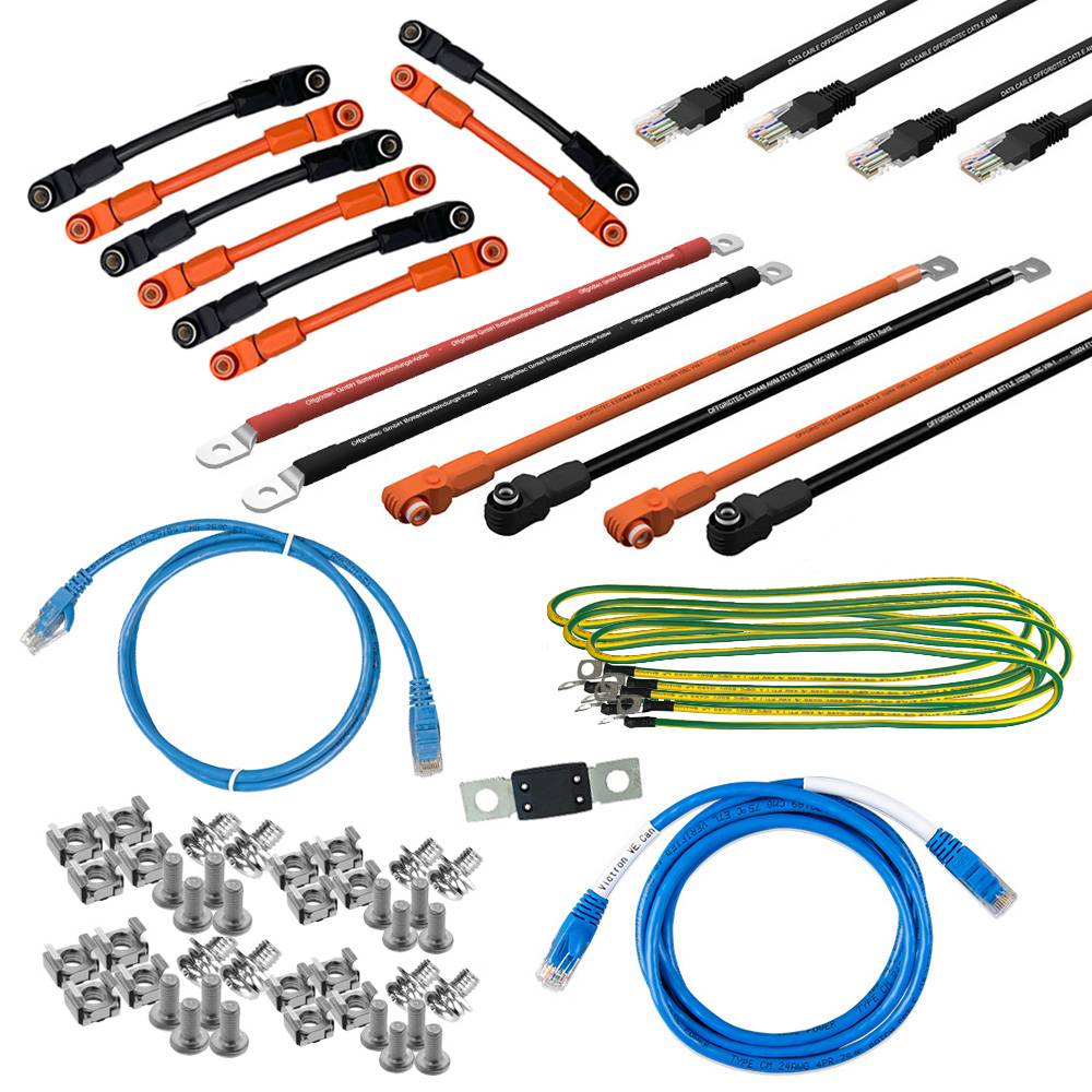 Offgridtec Backup-Kit 14kWh Pylontech LiFePO4 Akku - Victron MultiPlus II 48/5000 Wechselrichter 1-Phasig-3