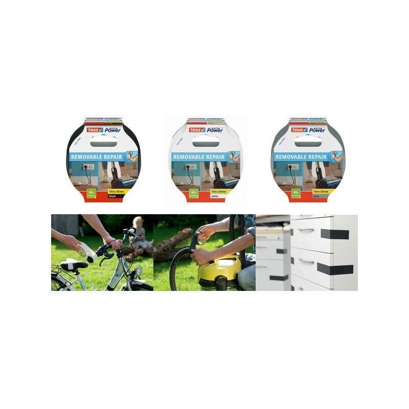 Tesa Gewebeband weiß