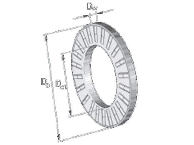 NTN Axial-Zylinderrollenkränze K81109T2-0