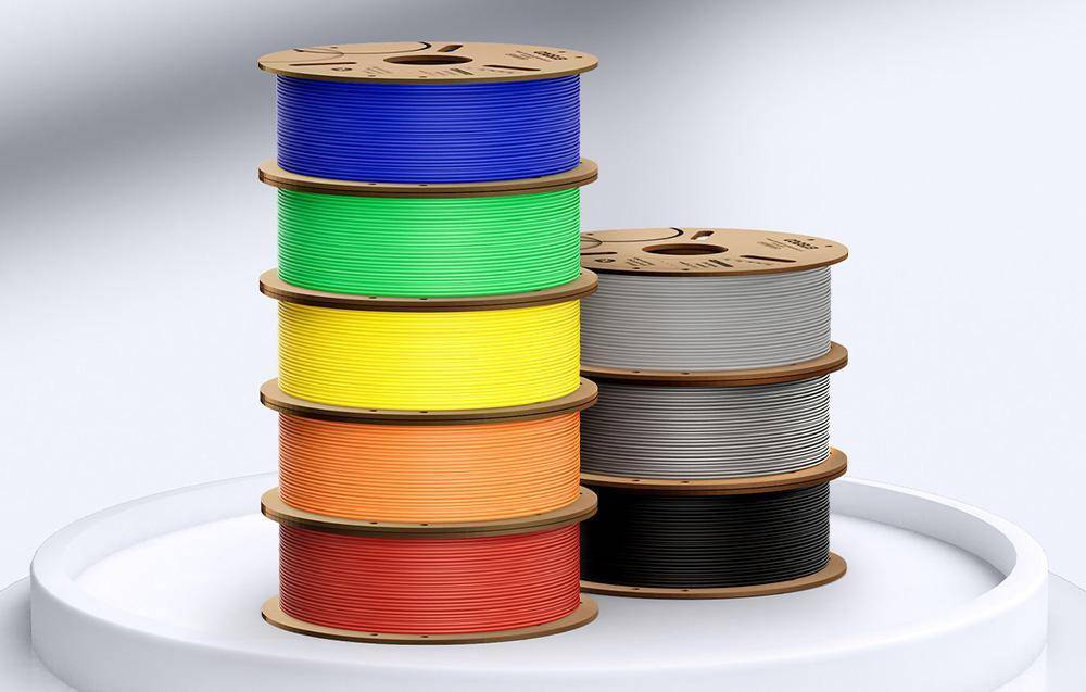 ELEGOO PLA+ Filament, 1,75mm, 1kg - Farbton: schwarz-3