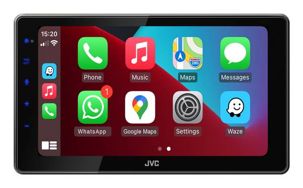 JVC - KW-Z900DBW DAB BT 9'' 1DIN WiFi Carplay AndroidAuto