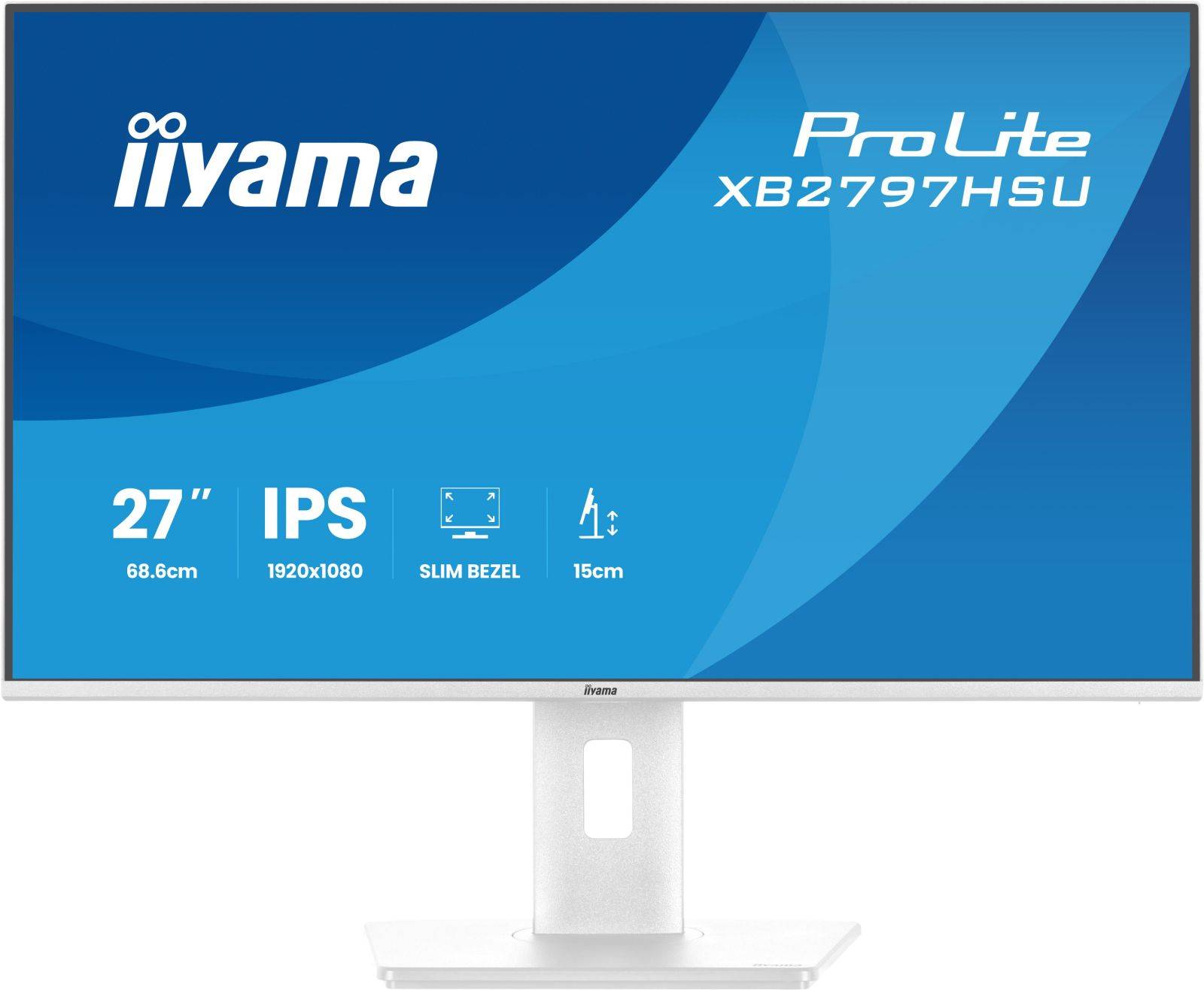 IIYAMA 68.6cm (27) XB2797HSU-W1 16:9 HDMI+DP+2xUSB-C IPS Multimedia-Technik TFT-Monitore-2