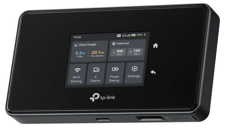 TP-Link M8550 Mobiler 5G WiFi 6E Tri-Band WLAN-Router-0