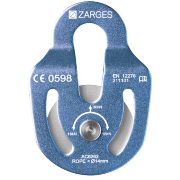 Zarges Fall Protection Seilrolle für 4,8mm Seil zu Exhelon